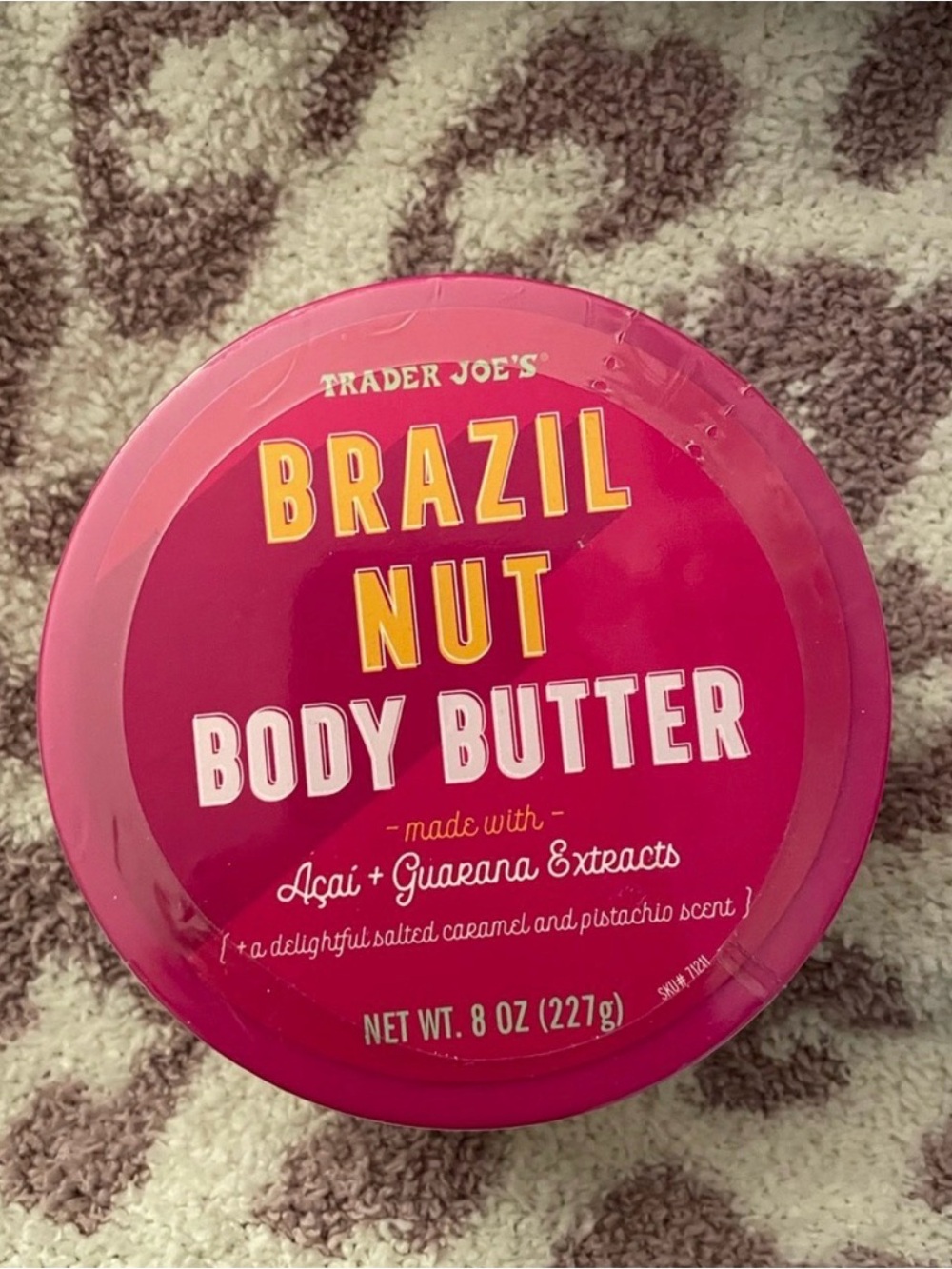 Trader Joes Brazil Nut Body Butter